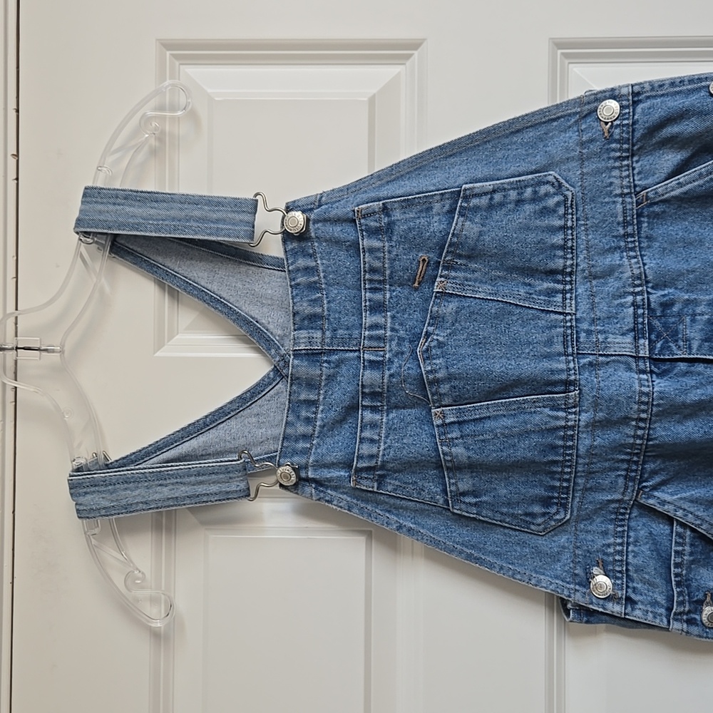 Old Navy Blue Denim Overalls